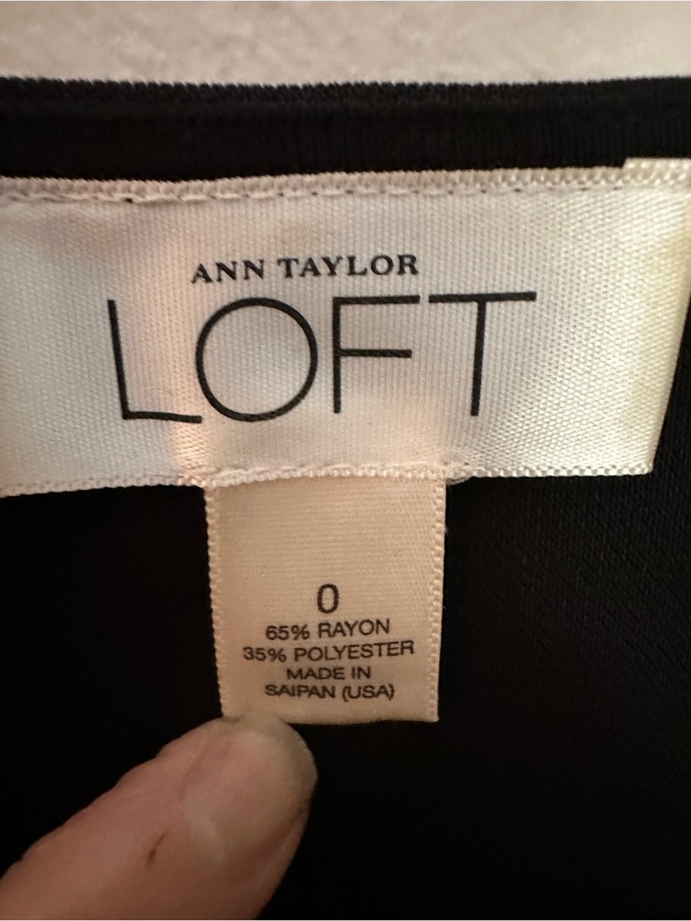 Loft Long Sleeve Midi Wrap Dress Size 0 Like New - Picture 9 of 10